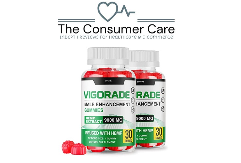 Vigorade Gummies – 9000mg Hemp Infused Vigorade Male Enhancement Gummies
