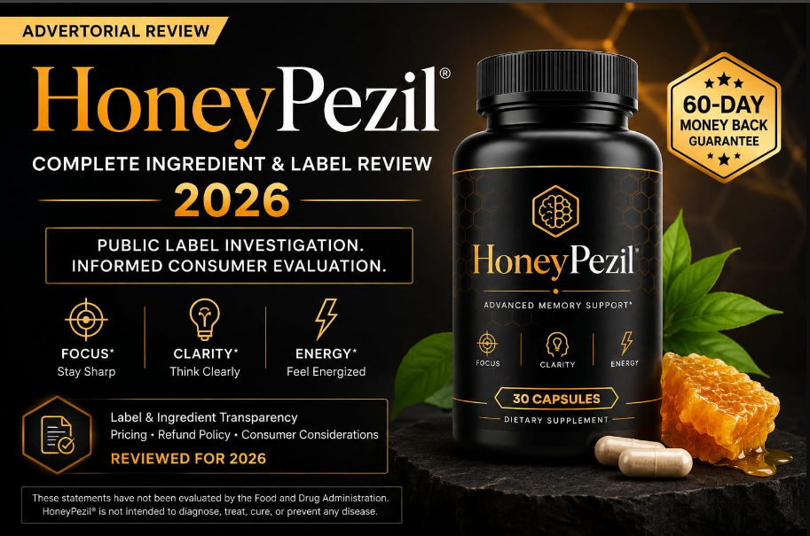 HoneyPezil Capsules – Brain Health, Memory & Focus Support