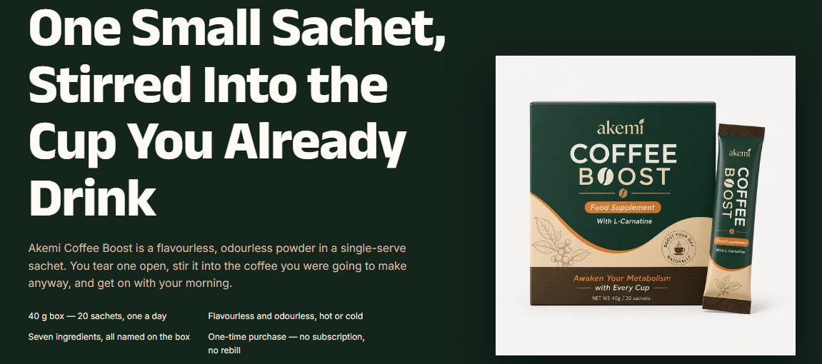 Akemi Coffee Booster: Appetite & Weight Control Reviews