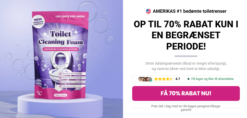 FizzClean Toiletrens Anmeldelser: Nem Og Grundig Rengøring