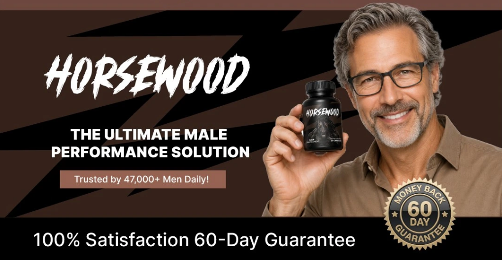 HorseWood Capsules: Support Energy, Stamina & Male Vitality