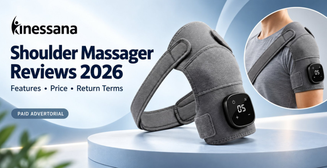 Kinessana Review –  Advanced Triple Method Shoulder Massager