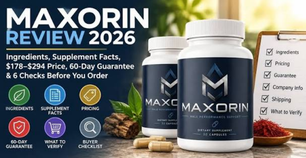 Maxorin Capsules Reviews – Advanced Male Performance Formula